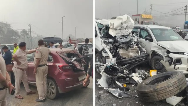 पानीपत के सिवाह में भीषण सड़क हादसा ,कई लोग घायल