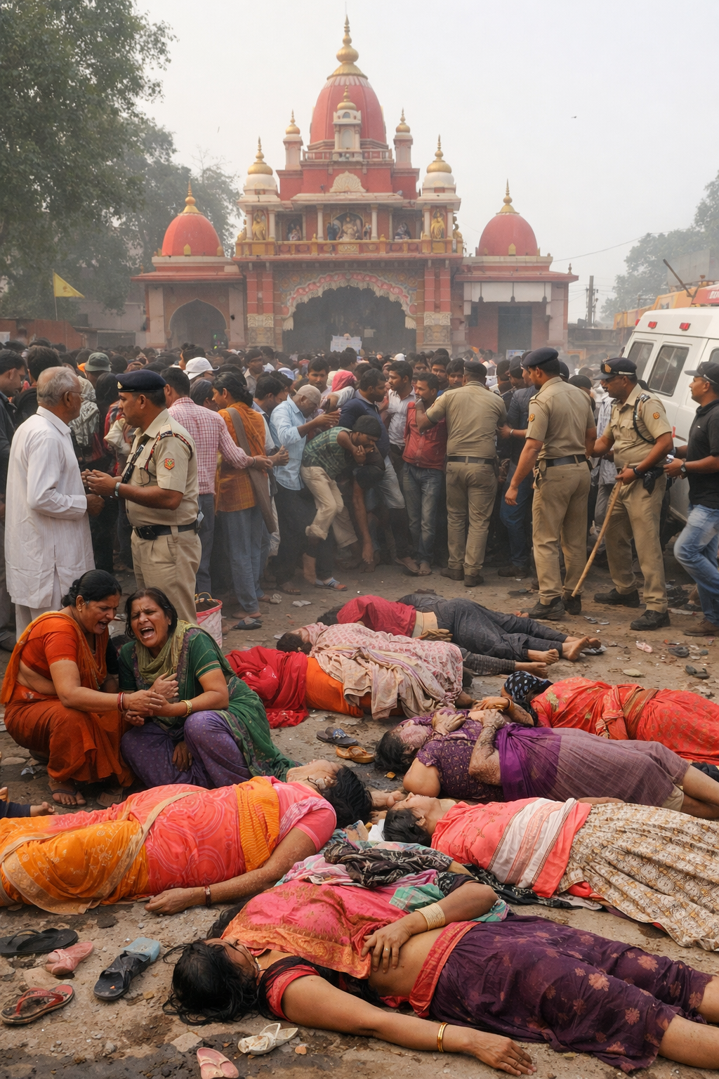 नालंदा के शीतला माता मंदिर में भगदड़, 9 श्रद्धालुओं की मौत