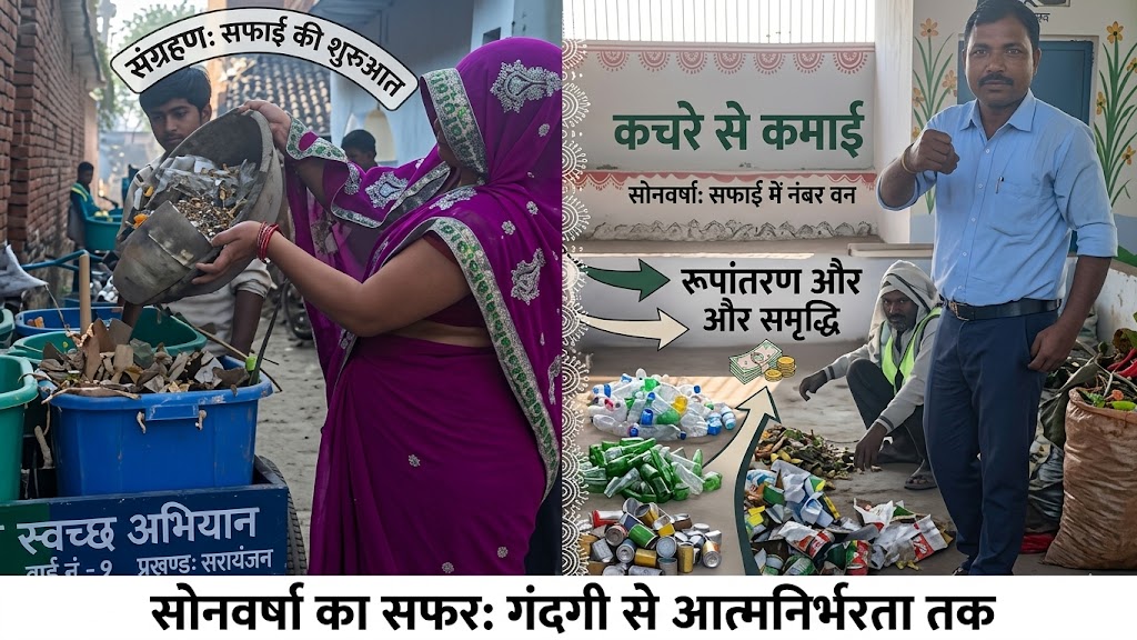सोनवर्षा का ‘वेस्ट टू वेल्थ’ मॉडल: कचरे से कमाई कर बनी बिहार की मिसाल